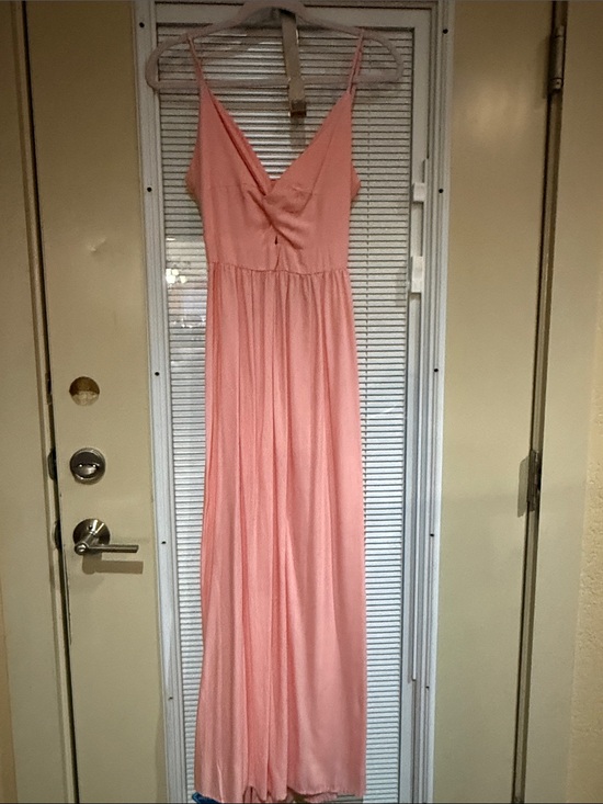 Cupshe Dresses & Skirts - Cupshe Coral Pink Spaghetti-Strap Maxi Dress
